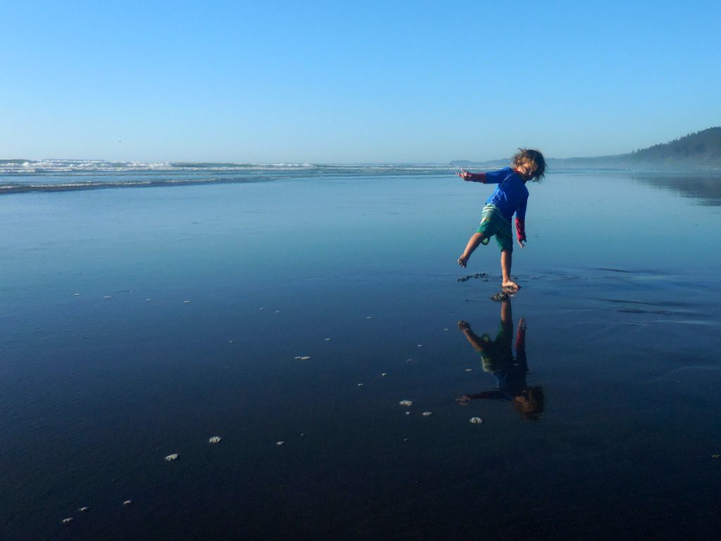 Dancing with the boy in the mud